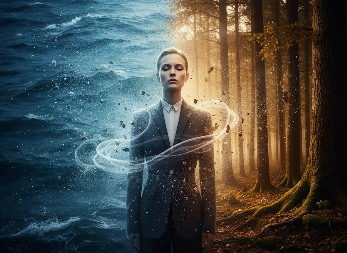 Slide Notas marinhas e amadeiradas: o equilíbrio entre frescor e força